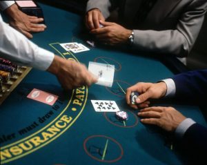 Dealer in blackjack